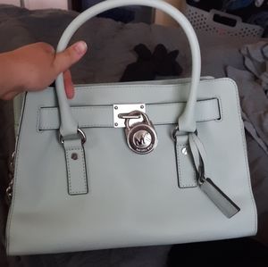 Michael Kors Hamilton purse with matching wallet